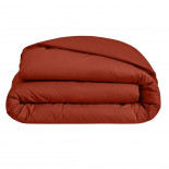 PARURE PERCALE UNI Terracotta, FRANCOIS HANS