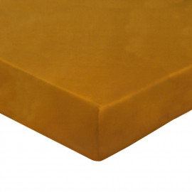 Drap housse Satin Ambre, FRANCOIS HANS