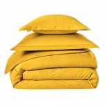 Drap housse Satin Jaune Impérial, FRANCOIS HANS