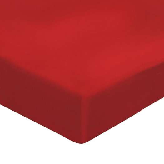 Drap housse Satin Rouge Opéra, FRANCOIS HANS