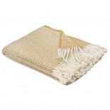 Plaid CERVINIA Miel Toison d'Or