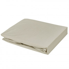 Drap housse imperméable DUO Mastic Toison d'Or