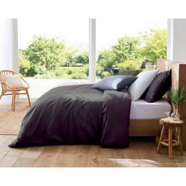 PARURE COTON CALVI UNI ANTHRACITE, TOISON D'OR
