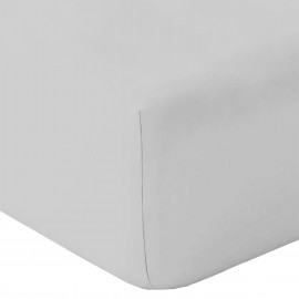 DRAP HOUSSE COTON CALVI UNI BLANC, TOISON D'OR