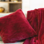 Housse de coussin Mellow Griotte, Toison d'Or