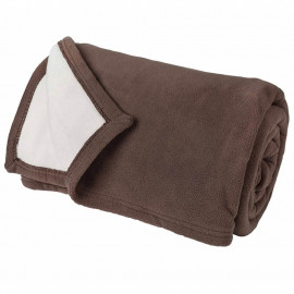 Couverture Narvik Taupe Toison d'Or